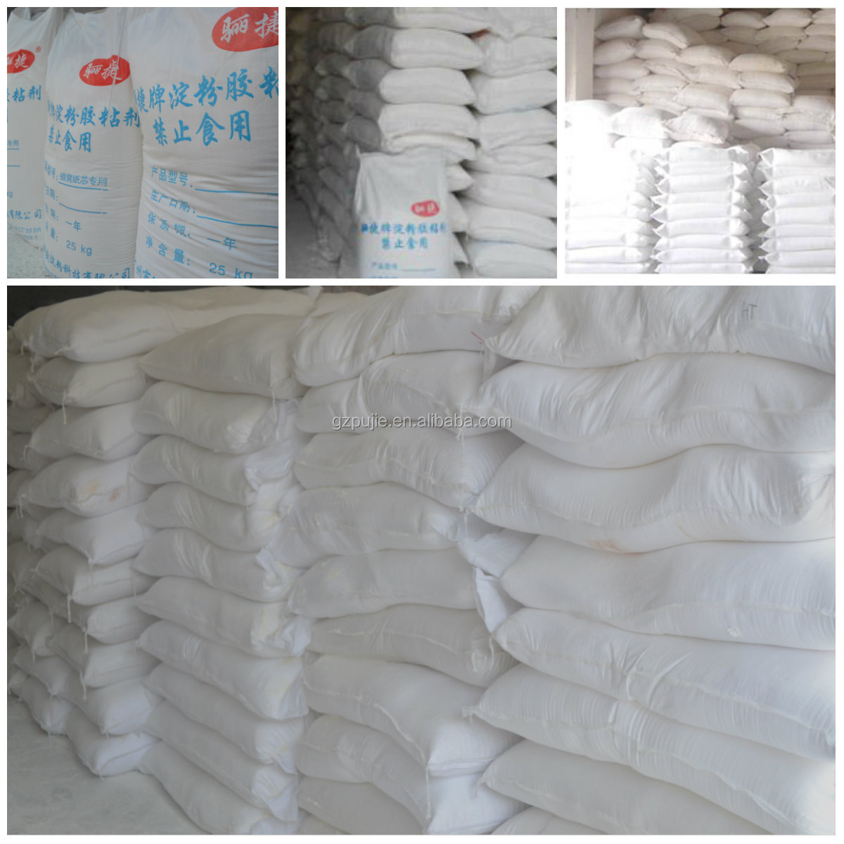 Non foam corn starch paste for Manual Laminating Machine as adhesive