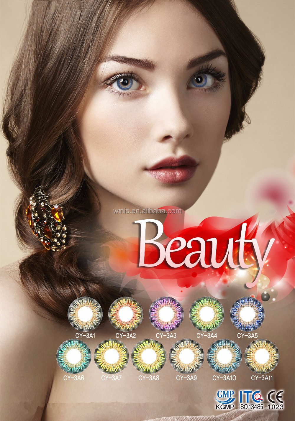 Wholesale Korea 30 Days Using Cycle Periods Romance Colored Contact