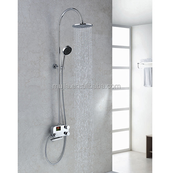 モダンな固体真鍮恒温ジェット側インスタントホットレインフォールシャワーの浴室のシャワー仕入れ・メーカー・工場