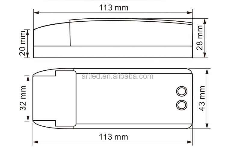 260ミリアンペア350ma600ma700ミリアンペア1050ミリアンペアトライアック調光対応ledドライバ定電流仕入れ・メーカー・工場