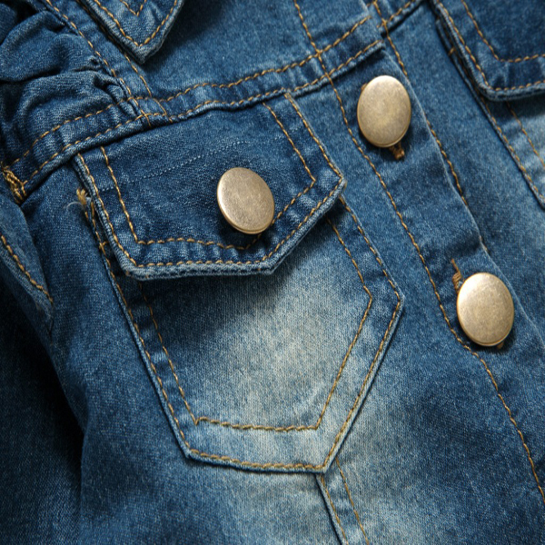 -新しい高グレード子供のレースの人気のある子の女の子のジーンズのジャケットの秋のコート( ulik- a0339)仕入れ・メーカー・工場