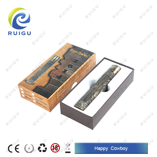 High Capacity Ego Thread 2200mah Happy Cowboy Trademark Battery