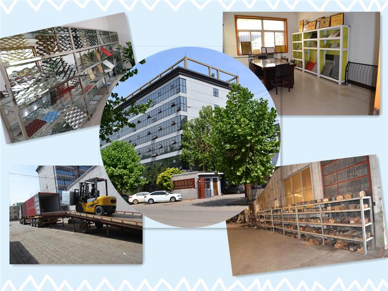 Building facade aluminum expanded lath customized