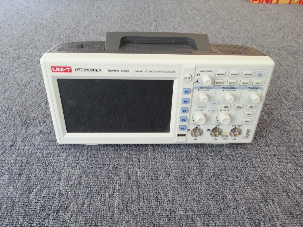 UTD2102CEXデジタルusbオシロスコープ100 mhz 2チャネル1gsa/s 7 'tft液晶800 × 480仕入れ・メーカー・工場