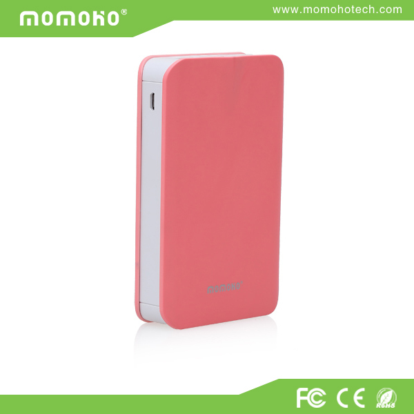 MOMOHO 3.1A high speed charging 12000mAh portable power bank for laptop