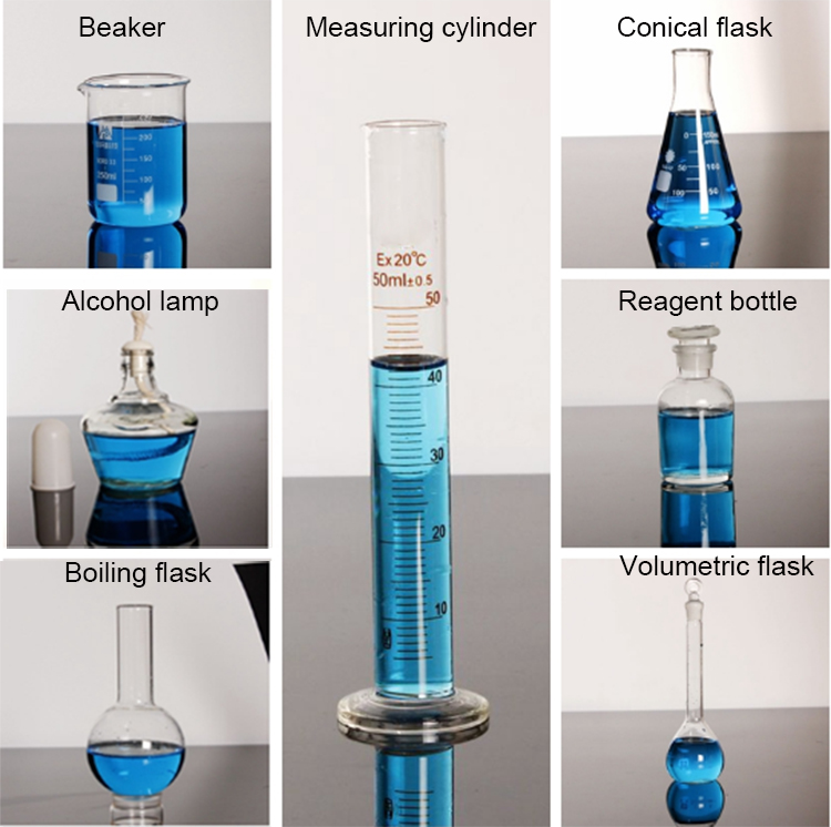 Laboratory Glassware Distillation Instrument Conical Flask