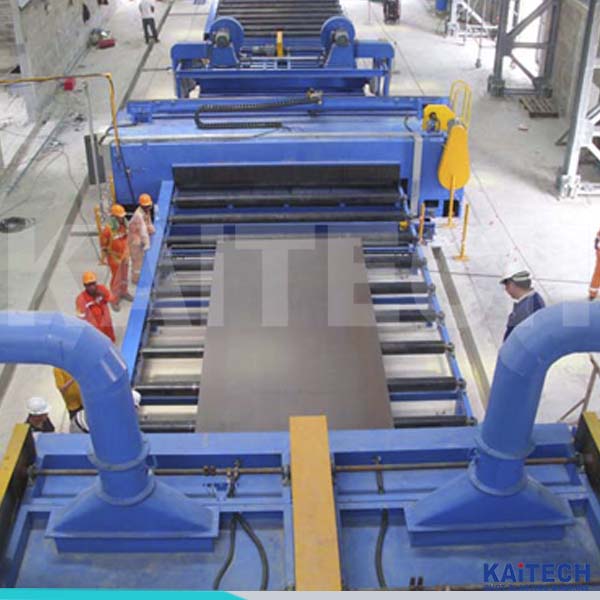 大型建設q69/鋼板のローラーを通過型自動ブラストマシン/ブラスト装置問屋・仕入れ・卸・卸売り