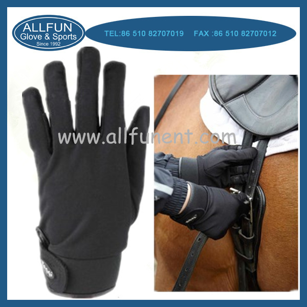 2015高品質の女性のスエード手袋に乗って馬が手袋に乗って仕入れ・メーカー・工場