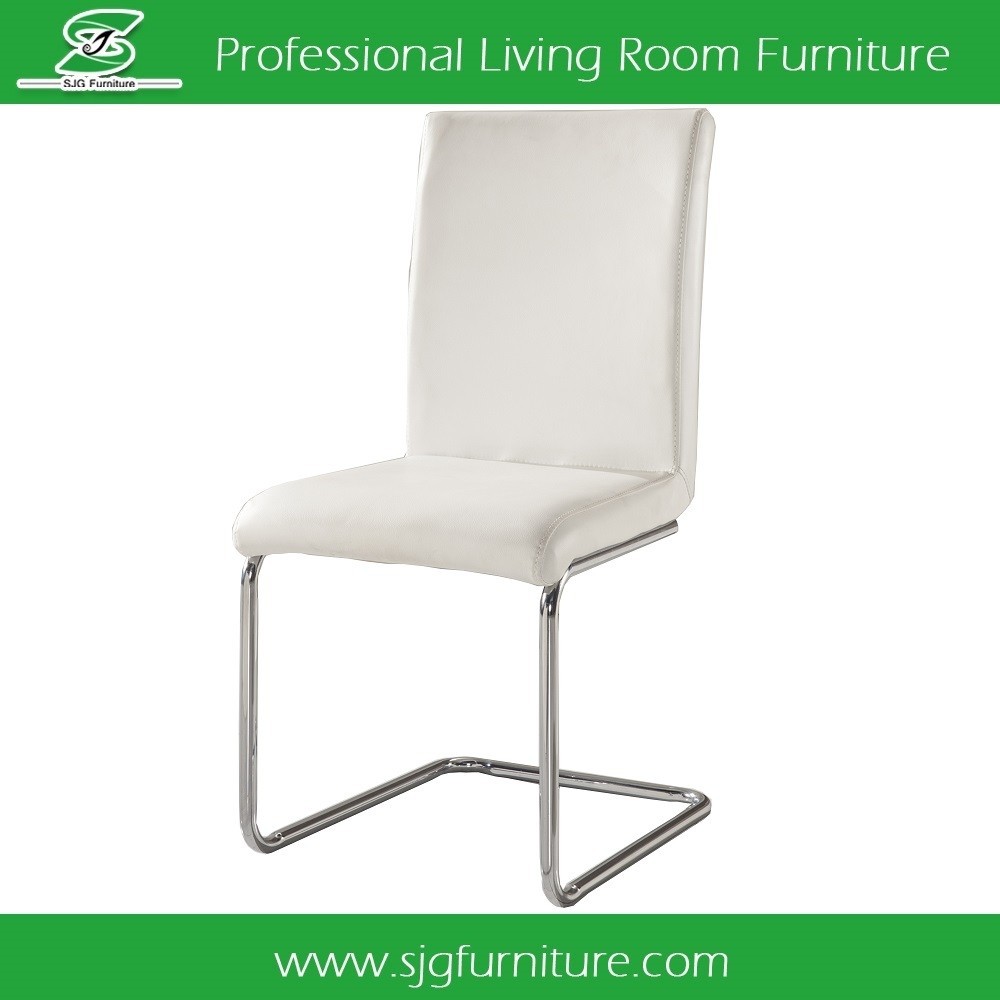richly upholstered, upholstered modern stainless steel chair dining room chair