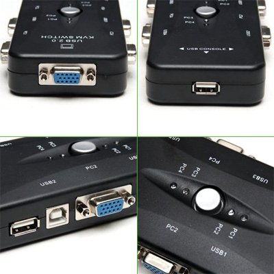 avセレクター4ポートkvmスイッチusbアダプタスプリッタ問屋・仕入れ・卸・卸売り