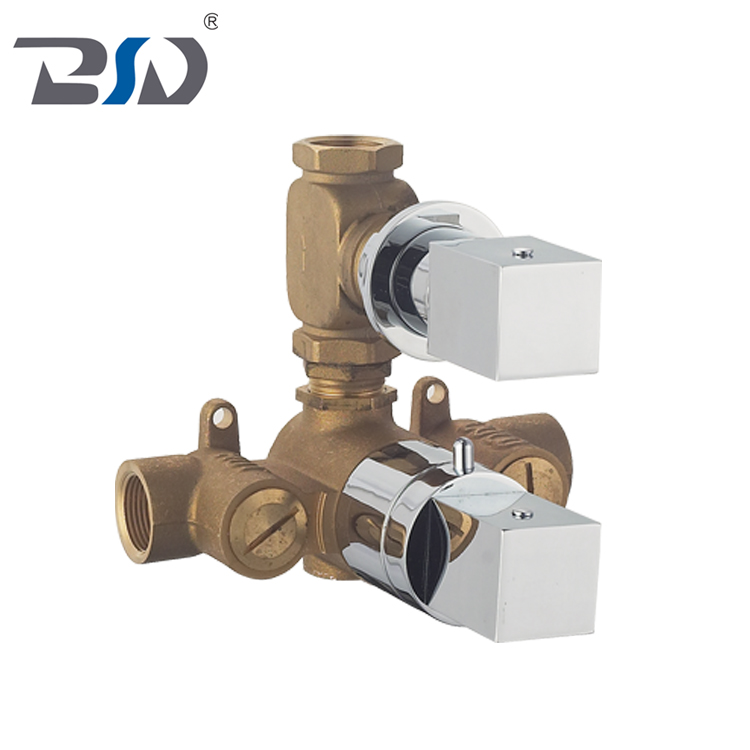 Brandnew Temperature Control Shower Faucet Concealed Antiscald