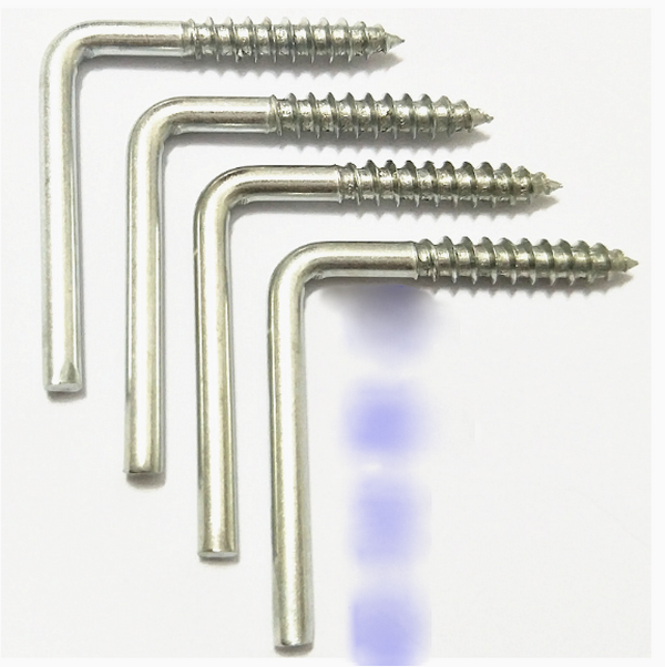Dia 25mm Length Can Change L Type Square Hook Wood Screw Hook Buy L