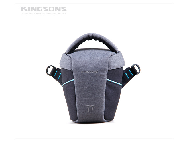 Soft frosted fabric dslr camera bag