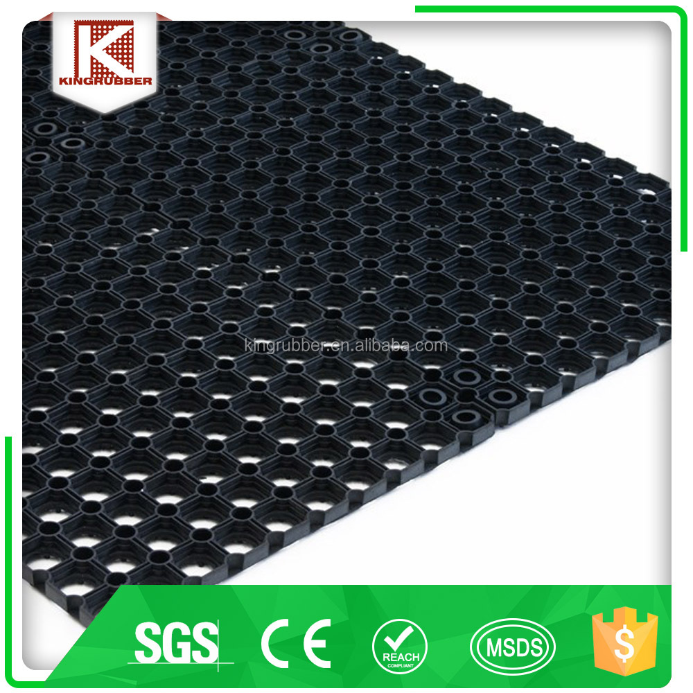 emotionally draining, safety rubber mat anti-slip safety draining rubber grass mat and