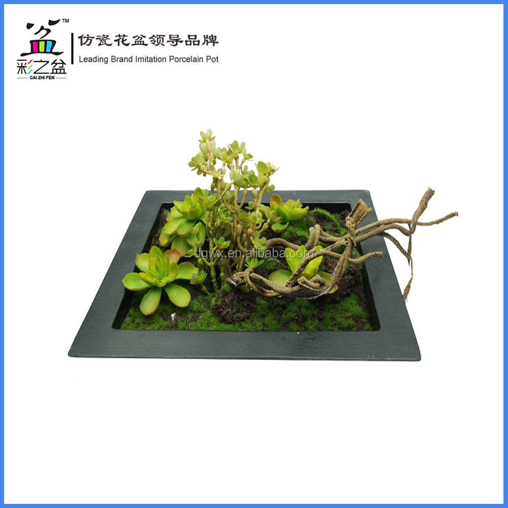 熱い販売およびシミュレーション壁の装飾プラスチック植物の人工的なメラミンフォトフレームの花が仕入れ・メーカー・工場