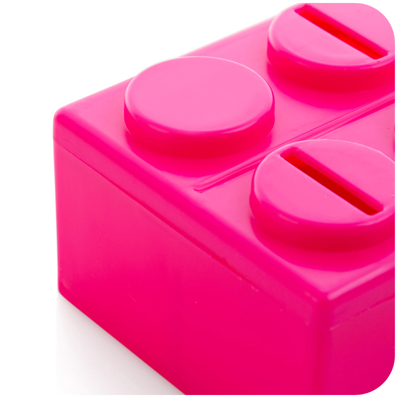 自由な組み合わせ2015ファンシー玩具プラスチック製の正方形のマネーボックスコイン銀行貯金箱銀行は、 ボックスの保存仕入れ・メーカー・工場