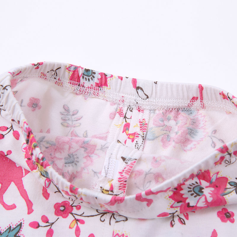 空想女の子のセットの綿のトップスに花柄パンツの縫製工場中国ではインド子供服の卸売問屋・仕入れ・卸・卸売り