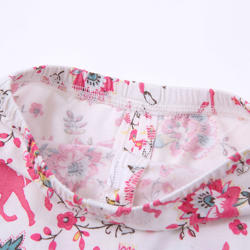 空想女の子のセットの綿のトップスに花柄パンツの縫製工場中国ではインド子供服の卸売問屋・仕入れ・卸・卸売り