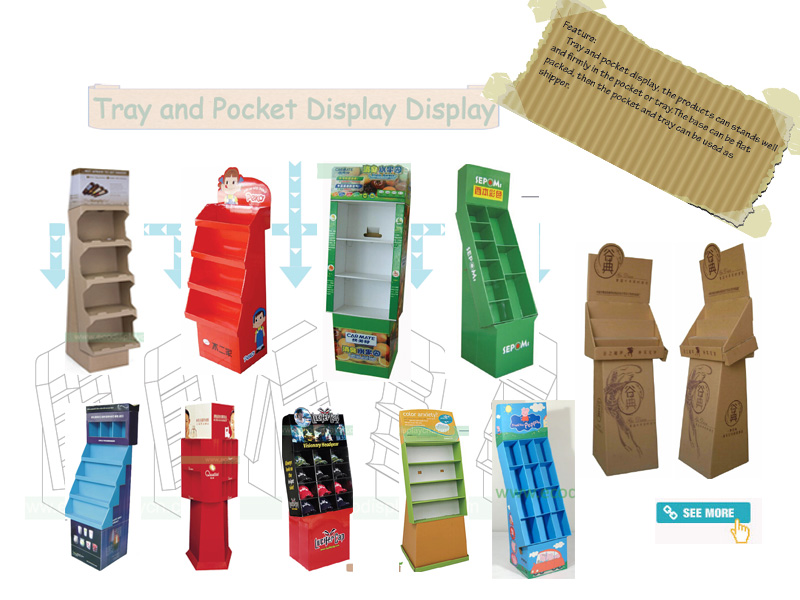 High Quality Cardboard Countertop Display for Lollipop Display