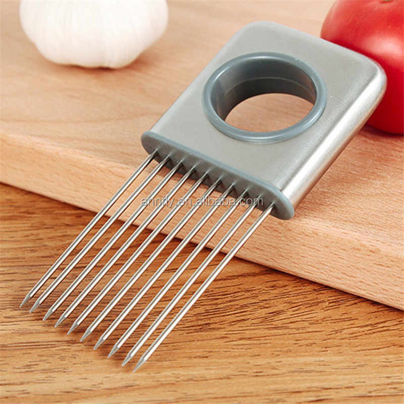 Kitchen Cutting Tools Onion Tomato Holder Slicer Meat Tenderizer