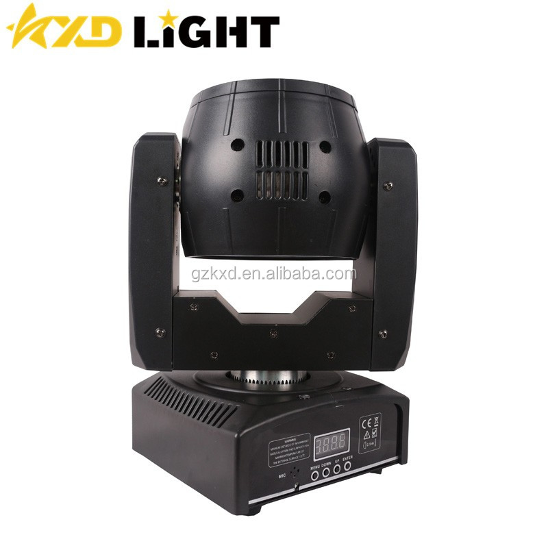 60w dazzling mini wash moving head,dmx rgbw 4 in 1 color mixing moving head light