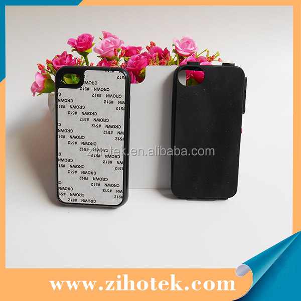 31で昇華カバー用ケースiphone4/4s( 内側の柔らかいゴム+pcのプラスチック+金属インサート)仕入れ・メーカー・工場