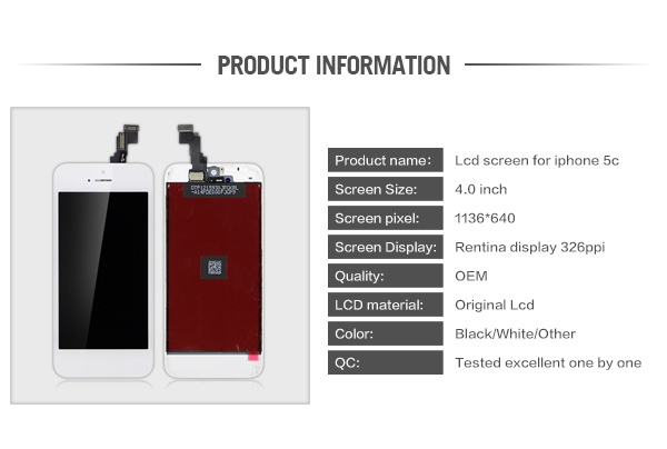 競争力のある価格の交換iphone用画面デジタイザーアセンブリ5clcd仕入れ・メーカー・工場