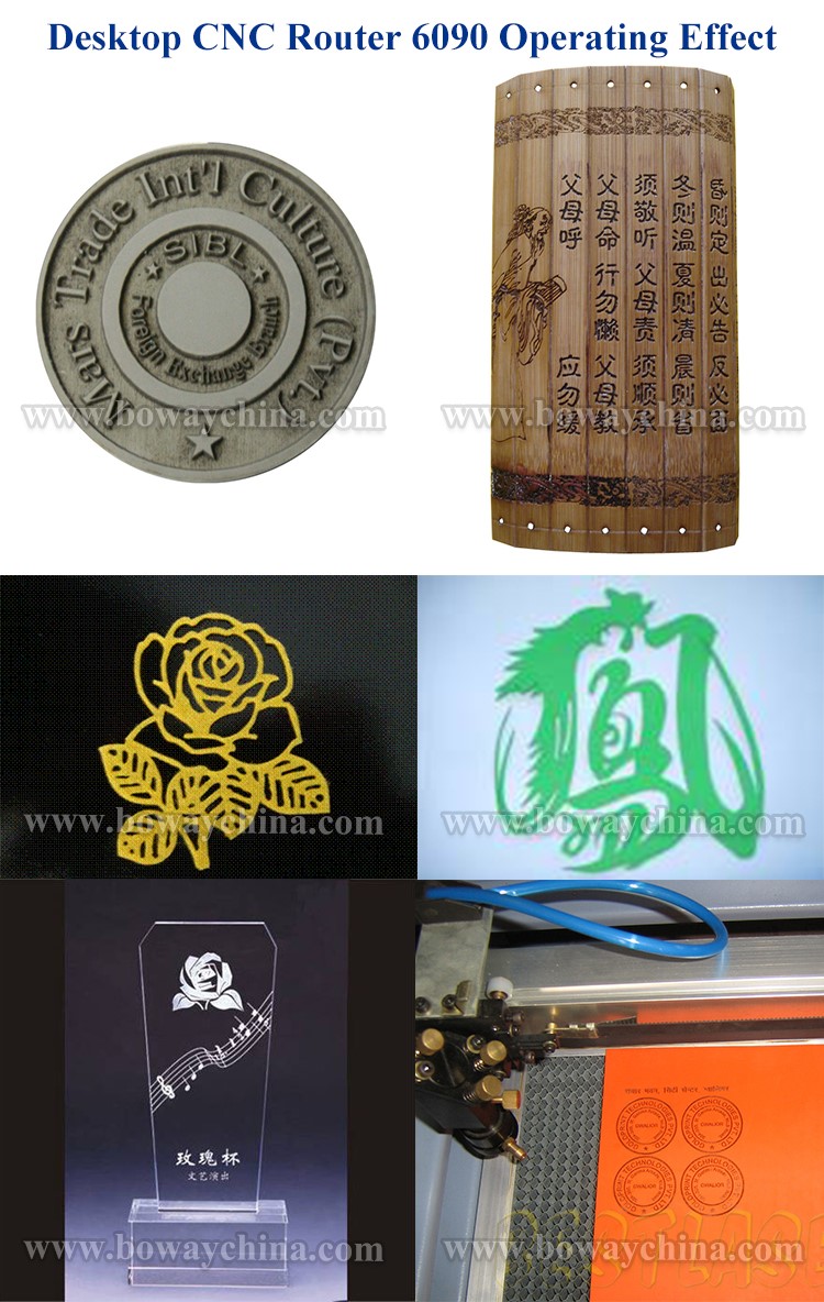 Desktop CNC Router 6090 effect