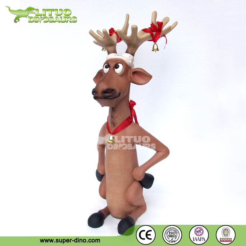 fiberglass reindeer statue animated christmas decorations fiberglass reindeer statue animated christmas decorations