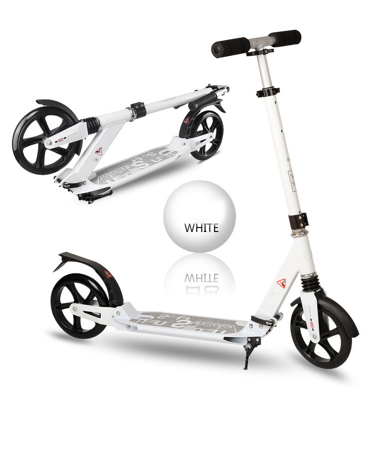 迅速に熱い販売安い折り畳み式の屋外スポーツ大人200mm二輪のキックスクーター販売のための仕入れ・メーカー・工場
