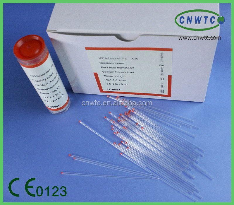 Hematocrit Centrifuge 75mm Capillary Tube Buy Capillary Tube,75mm
