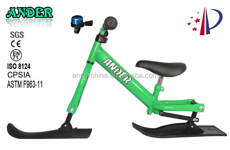 新しいタイプのカラフルな子供の2014年スキーバイク/雪バイクベル付きバイク問屋・仕入れ・卸・卸売り