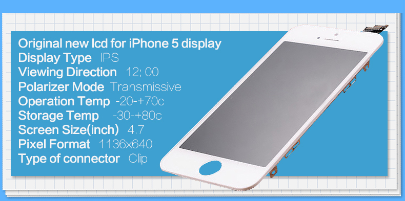 iphoneのためのフルスクリーン表示5sassembeデジタイザとlcd仕入れ・メーカー・工場