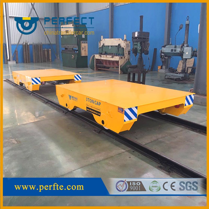 Selfpropelled trolley, rail die car, electric flat transfer cart