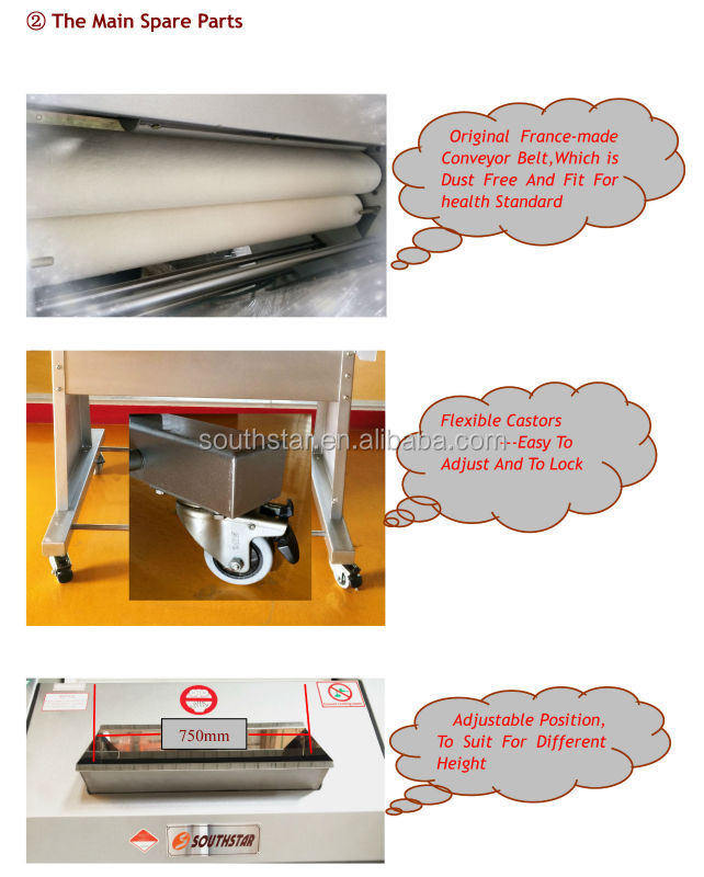 High quality baguette and french bread moulder