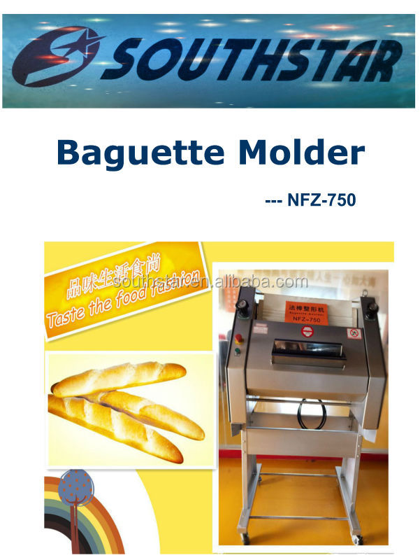 High quality baguette and french bread moulder