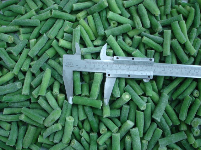 new crop frozen cut green beans