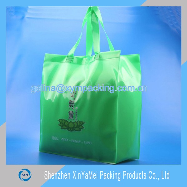 PVC shopping bag plastic