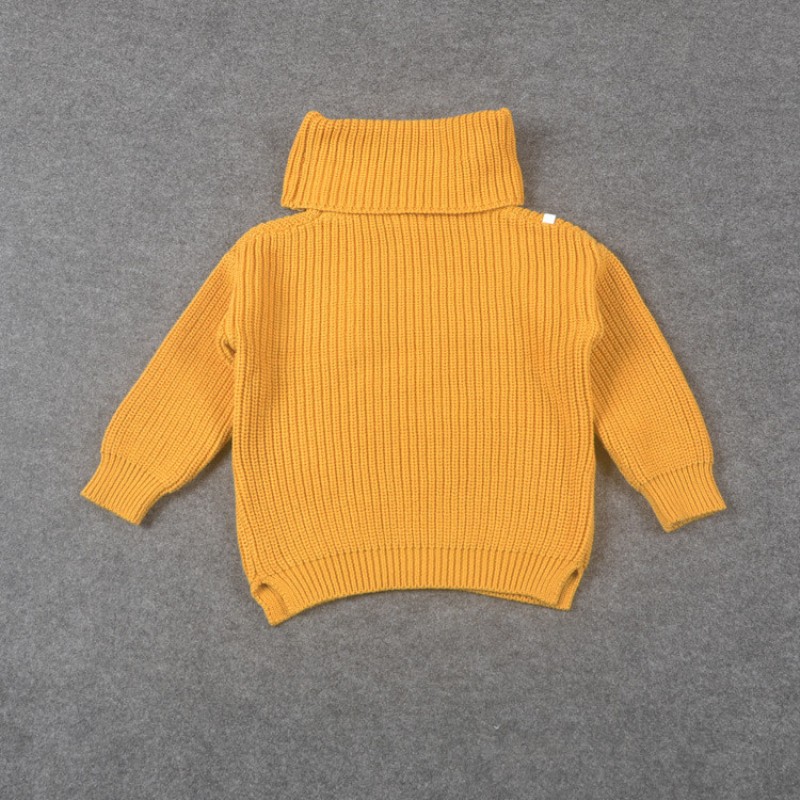 ファッション子供女の子冬暖かい編みセーター最新デザイン子供女の子タートルネックニットセーター仕入れ・メーカー・工場