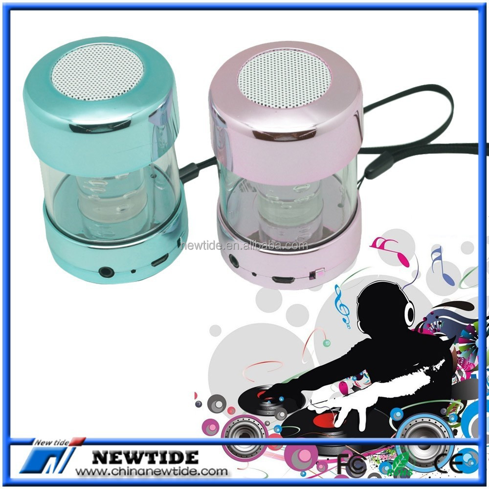 nt-ms46 promotional gift speaker 2015 led lighting bubble