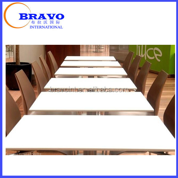 正方形のアクリル固体表面のコーヒーテーブル、 ダイニングテーブル固体表面 問屋・仕入れ・卸・卸売り