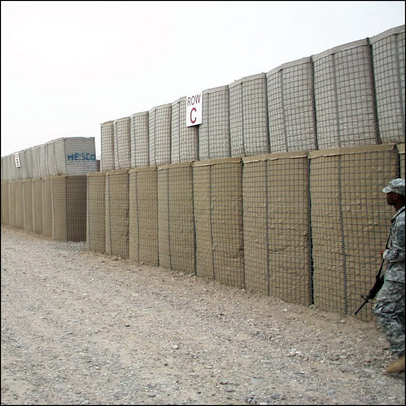 Hesco Barrier Installation Instructions Military Sand Wall Hesco