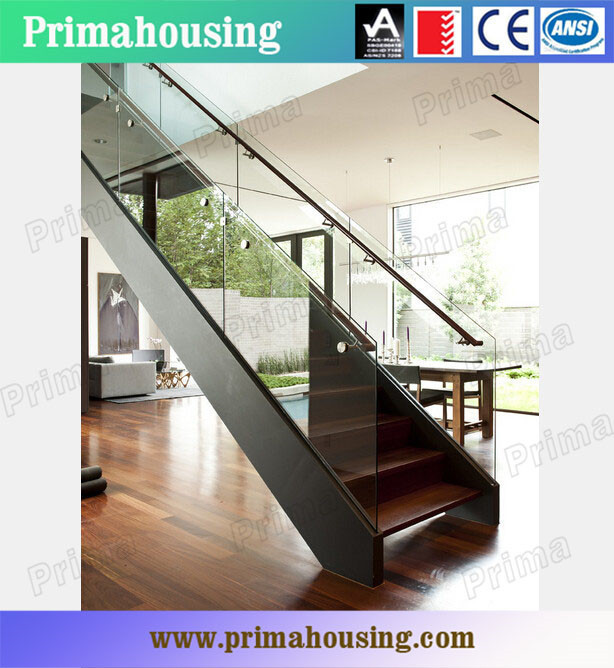 Diseño moderno madera vidrio escaleras/acero ático escalera ... Acero diseño Escalera
