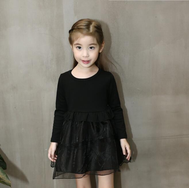 Zm41395a New Model Girl Dress Kids Dress Frock Design For Baby Girl
