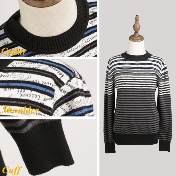 oネックロング袖の子供pulllover付きセーターパターン問屋・仕入れ・卸・卸売り