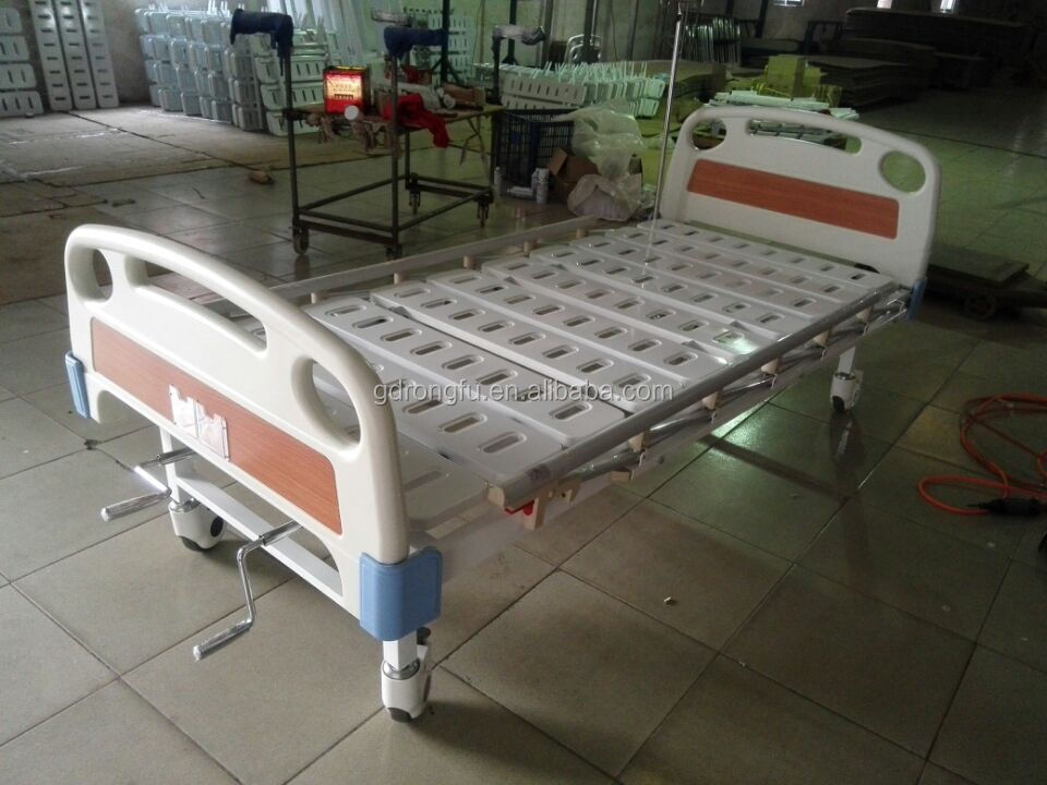 一般的なマニュアル在宅rongfu2つのクランク病院用ベッド寸法、 マッサージベッド、仕入れ・メーカー・工場
