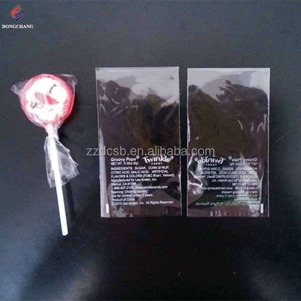 カスタムアートワークopp印刷プラスチックフラットオープンしているためのお菓子の袋キャンディロリポップ包装問屋・仕入れ・卸・卸売り