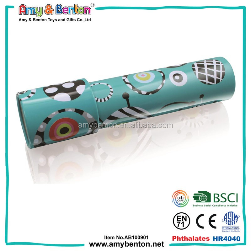 Wholesale classic toy kids funny magic metal kaleidoscope 