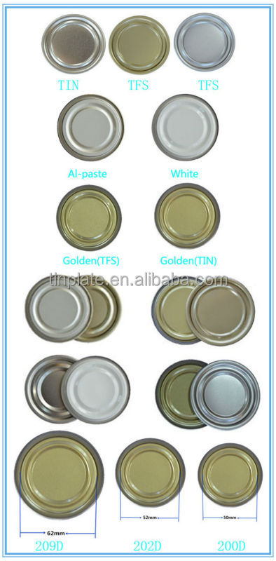 401D 99mm tinplate empty printed can