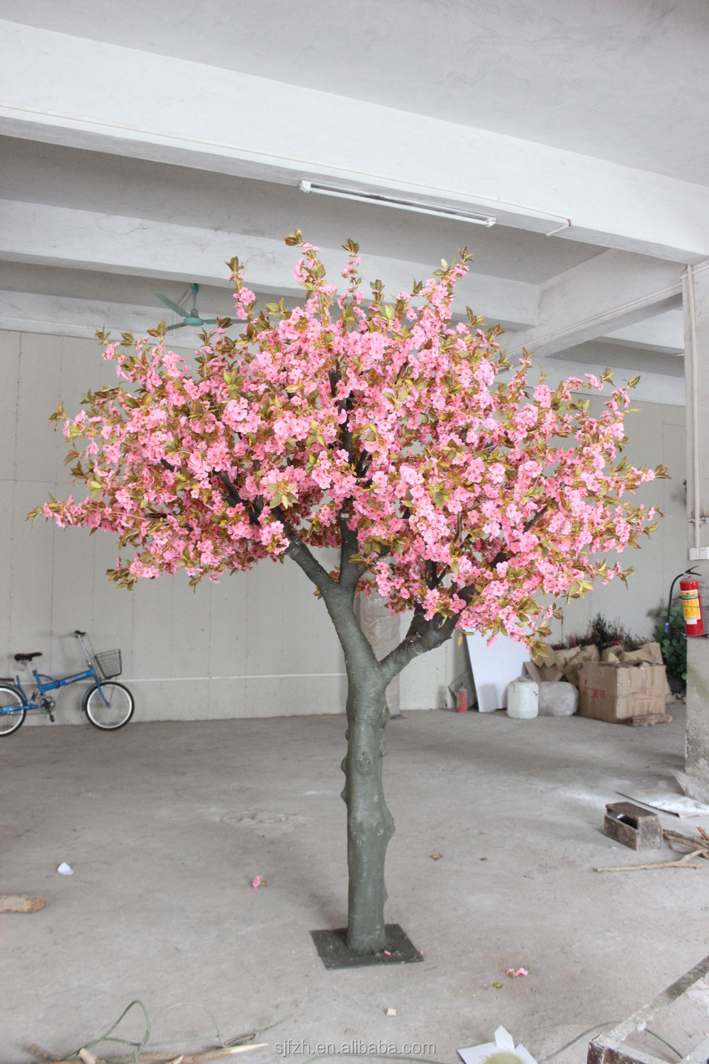 Nozze decorazione falso fiore di ciliegio rami degli alberi ramo ...